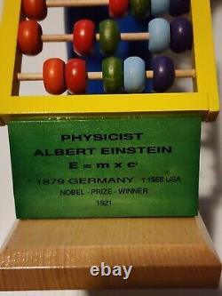 Steinbach W Allemagne Albert Einstein Avec Abacus Nutcracker 15