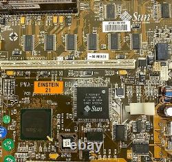 Sun 375-0115 Mother Board For Sun Ultra 5 System No Cpu/memory Einstein 21