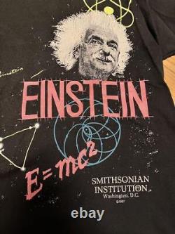 T-shirt Einstein Art Cinéma des années 80-90 Vintage