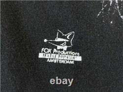 T-shirt Einstein Noir Noir M Couture Unique Old FOX Tees Amsterdam Ganja Mari
