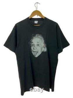 T-shirt FRUIT OF THE LOOM 90s EINSTEIN en coton noir taille L