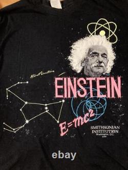 T-shirt rare vintage de 1987 d'Einstein du Smithsonian Institution No. Mv897