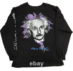 T-shirt vintage Andazia des années 90 avec Einstein