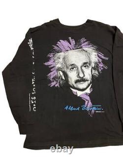 T-shirt vintage Andazia des années 90 avec Einstein