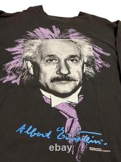 T-shirt vintage Andazia des années 90 avec Einstein