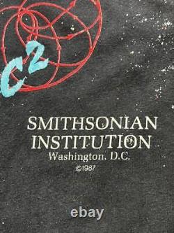 T-shirt vintage à couture unique Einstein des États-Unis du Musée Smithsonian