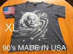 T-shirt vintage des années 90 fabriqué aux États-Unis par Einstein