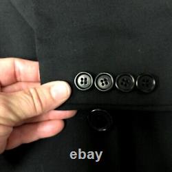 Veste de sport Hugo Boss STRETCH Einstein Octo noire en laine avec boutons 3, blazer taille 46R.
