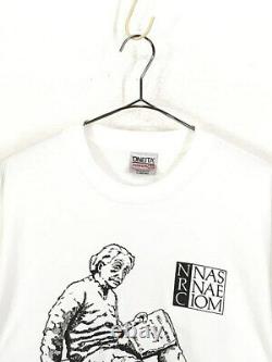 Vêtements D'occasion 90s USA Albert Einstein Einstein Monochrome Art T Shirt L Utilisé CL