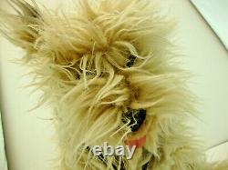 Vintage 1980's Rare Retour Vers Le Futur Einstein Soft Fluffy Plush Dog 15