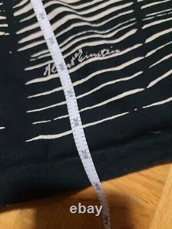Vintage Albert Einstein All Over Imprimer T-shirt Aop 90s Taille XL Single Stitch