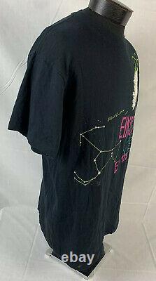 Vintage Albert Einstein T Shirt 1992 Single Stitch Promo Tee Hommes XL 90s USA