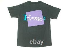 Vintage Années 90 Albert Einstein Pop Art T Shirt Andazia Science Physics Nerd Mens M
