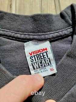 Vtg Vision Streetwear Albert Einstein Single Stitch XL Made In USA Skate Tee