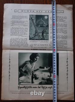 Zeitbilder Albert Einstein Journal juif / magazine 1929 Exposition d'art féminin