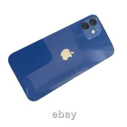 iPhone 12 Apple 64Go Entièrement Déverrouillé Noir/Bleu 5G Très Bon État